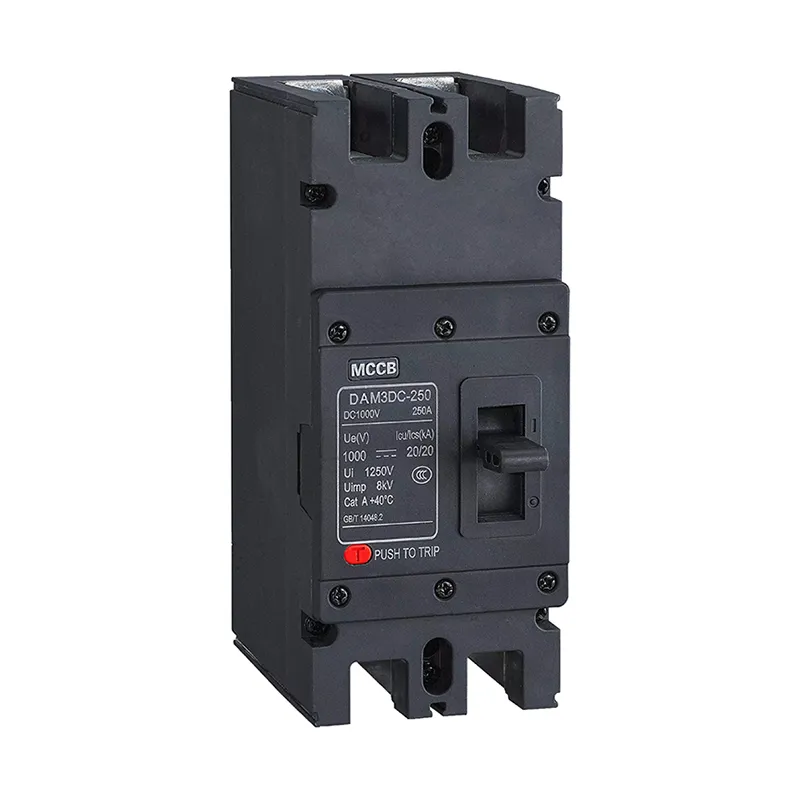 Disjoncteur à boîtier moulé 1 000 V CC